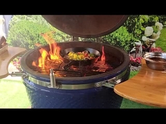 SGS 24 inch Kamado Grill chịu nhiệt Dark Sky Blue