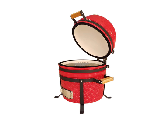 Garden Middle Than đỏ 15 inch Kamado Grill BBQ
