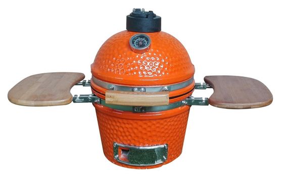 SES nhỏ SES Orange Charcoal BBQ Ceramic Kamado Grill